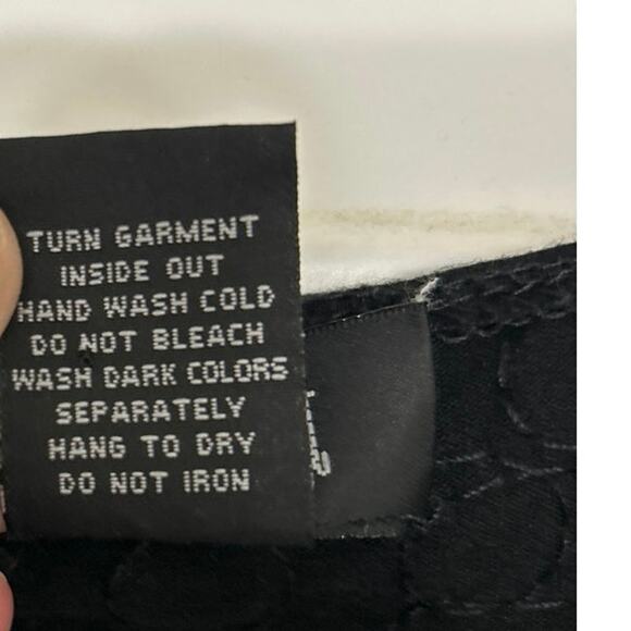 Objects D’art Vintage 90s Y2K All Over Embroidered Metallic Short Sleeve Top Med - Picture 11 of 11